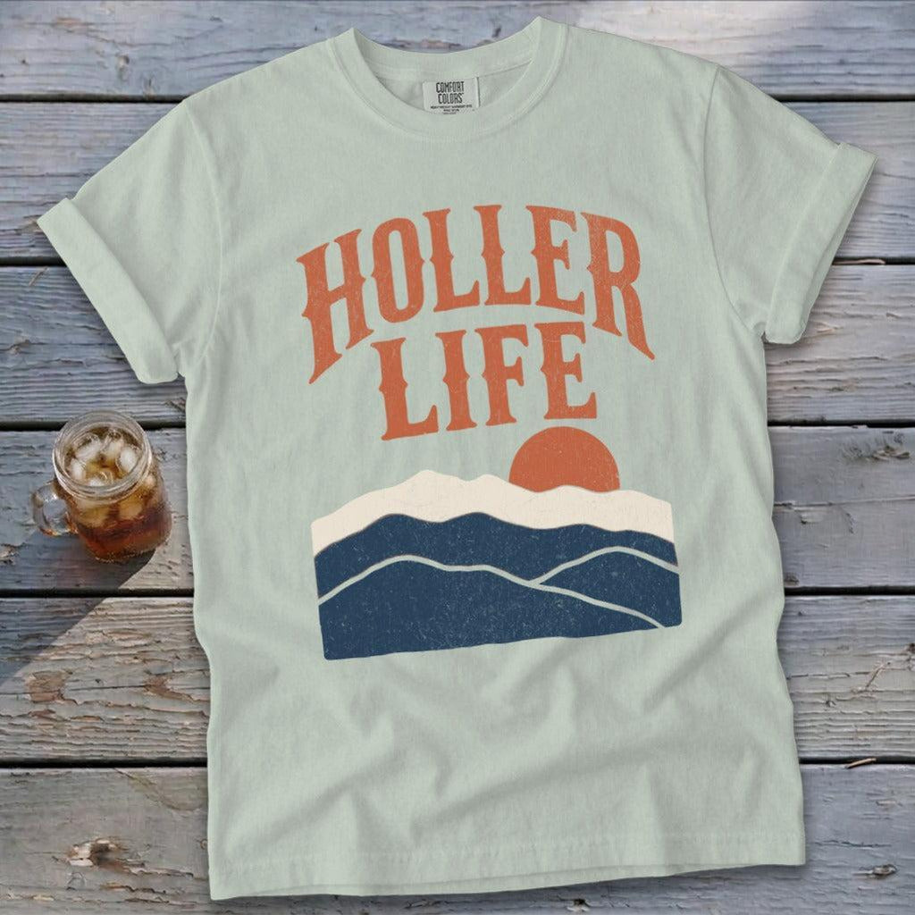Holler Life Sunrise Signature Tee