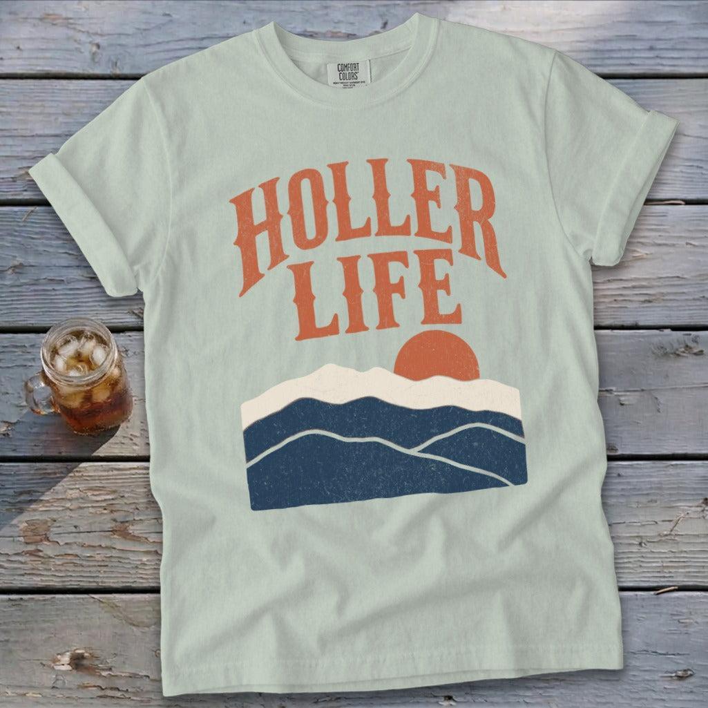 Holler Life Sunrise Signature Tee