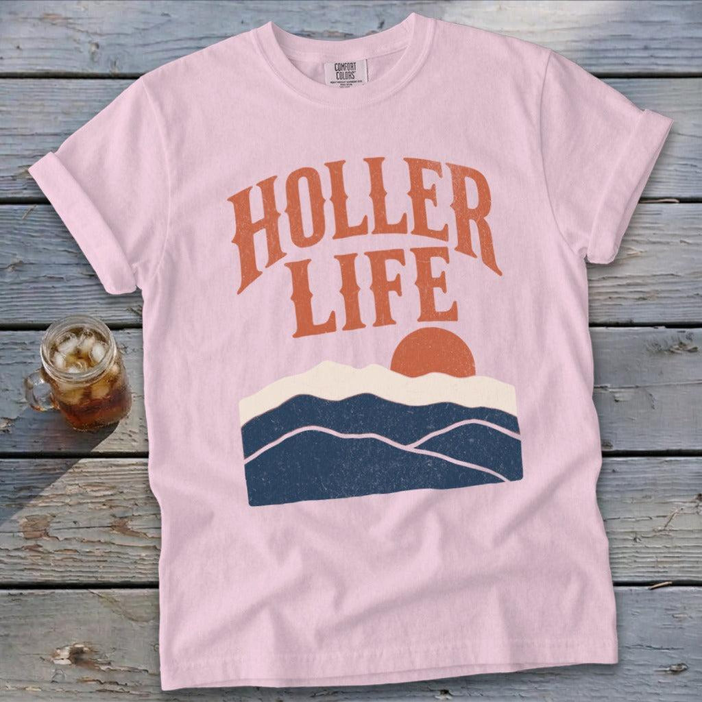Holler Life Sunrise Signature Tee
