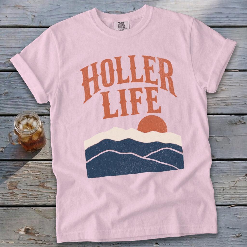 Holler Life Sunrise Signature Tee