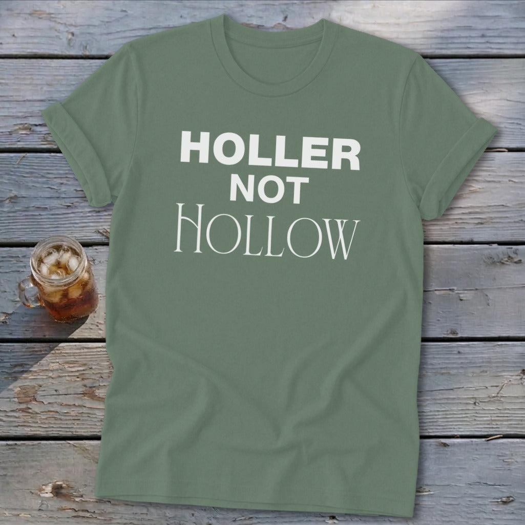 Holler Not Hollow Softstyle Tee
