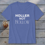 Holler Not Hollow V-neck