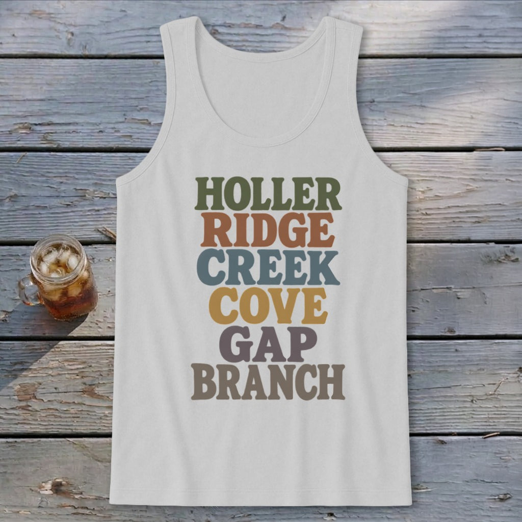 Holler · Ridge · Creek · Cove · Gap · Branch Tank Top