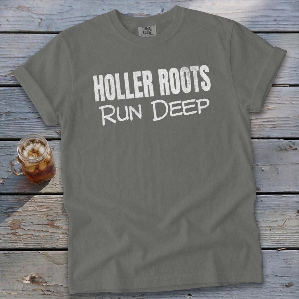 Holler Roots Run Deep Signature Tee