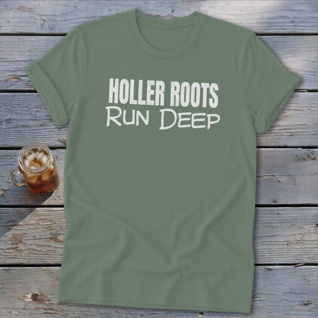 Holler Roots Run Deep Softstyle Tee