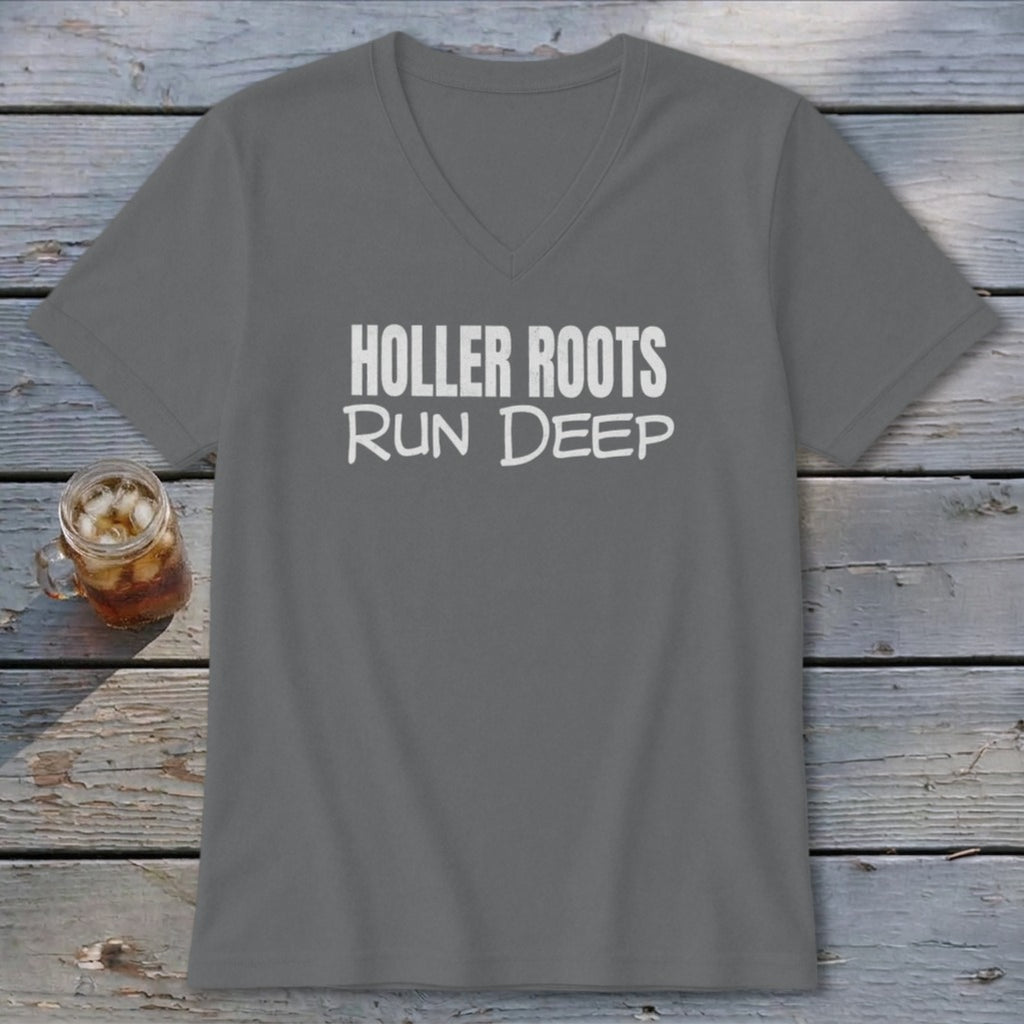 Holler Roots Run Deep V-neck