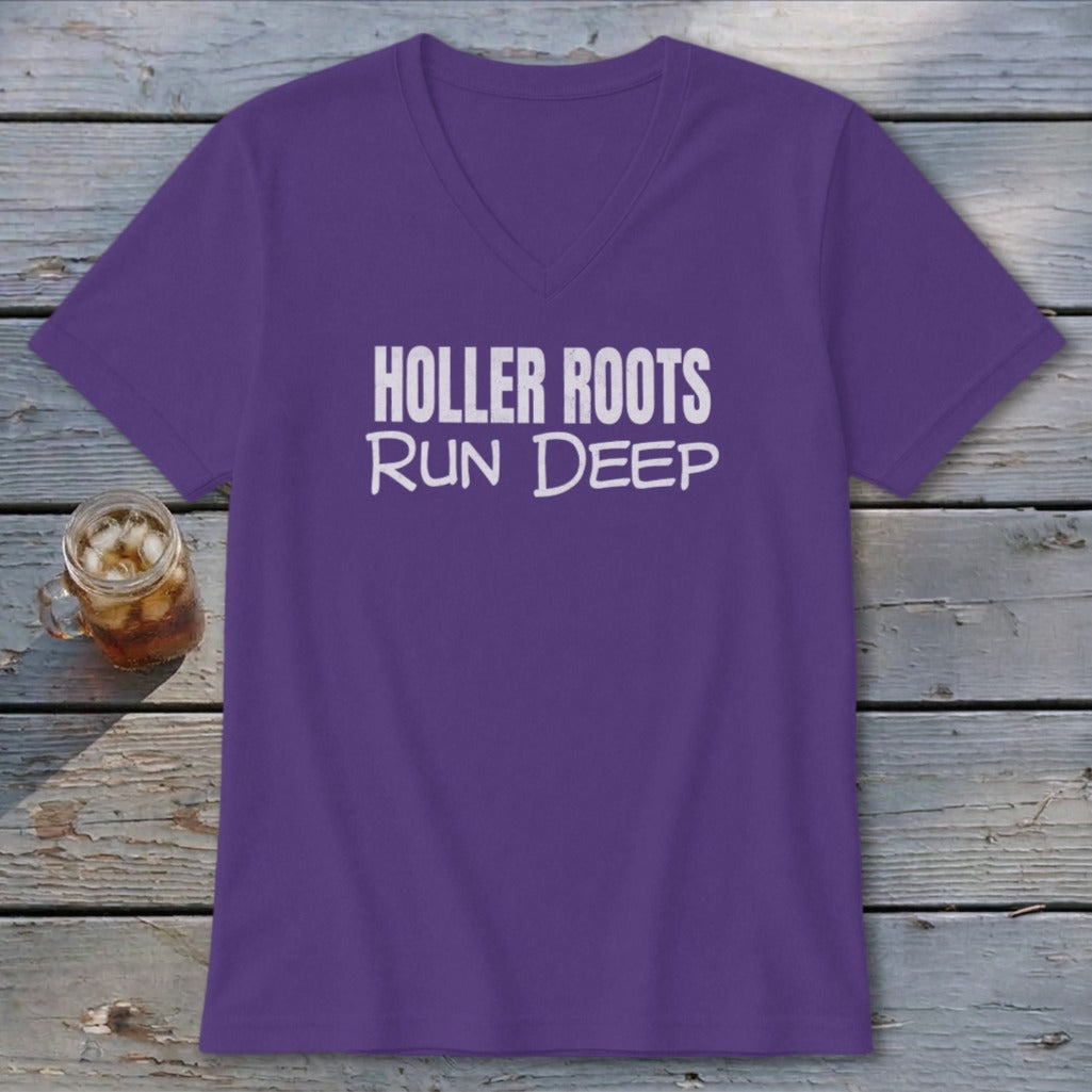 Holler Roots Run Deep V-neck