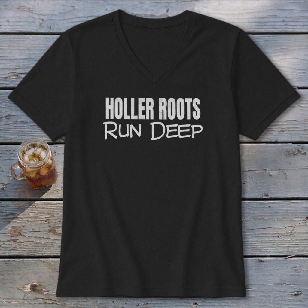 Holler Roots Run Deep V-neck