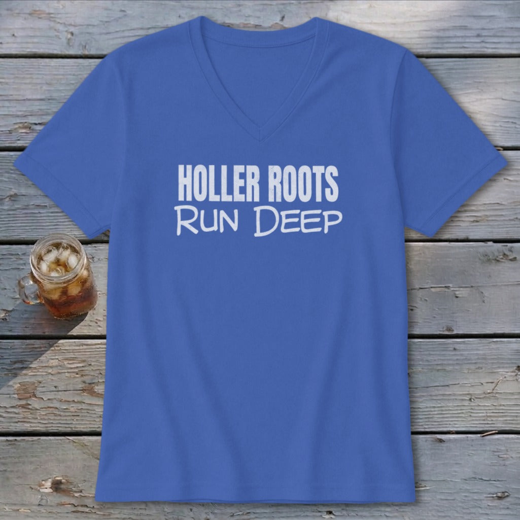 Holler Roots Run Deep V-neck