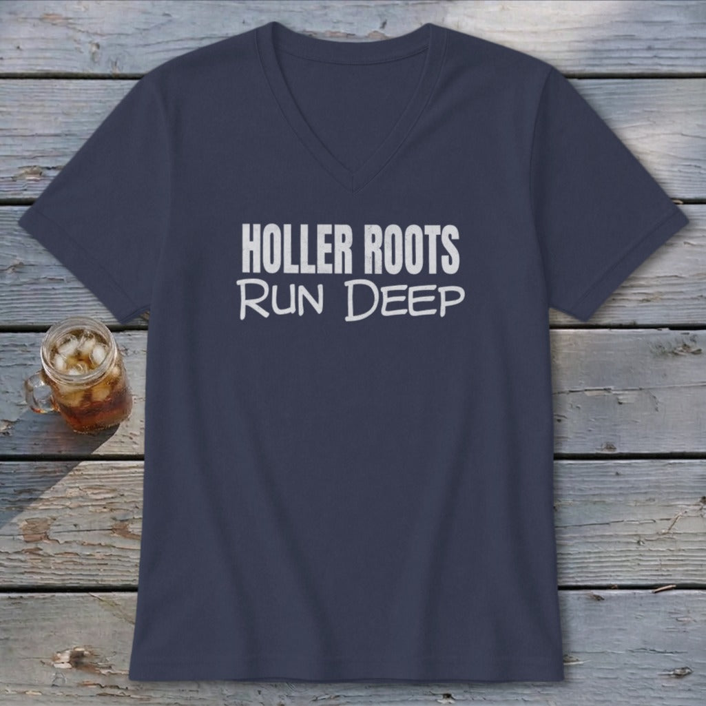 Holler Roots Run Deep V-neck