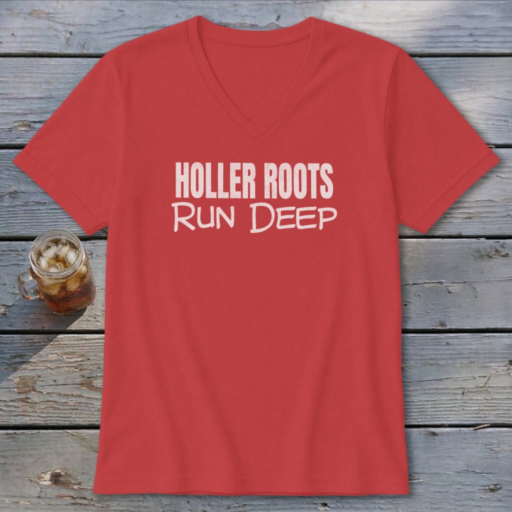 Holler Roots Run Deep V-neck