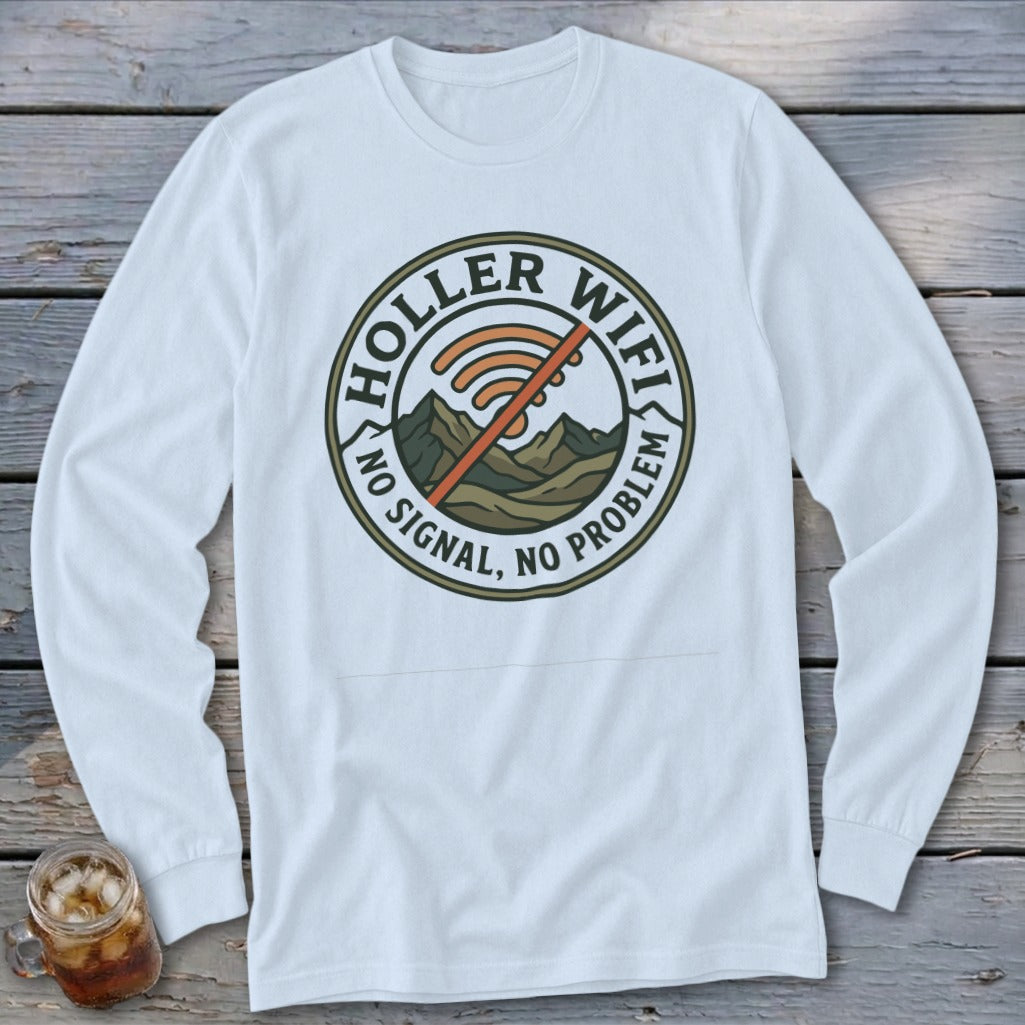 Holler Wifi Long Sleeve Tee