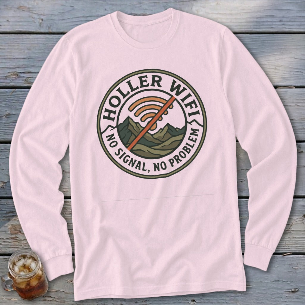 Holler Wifi Long Sleeve Tee