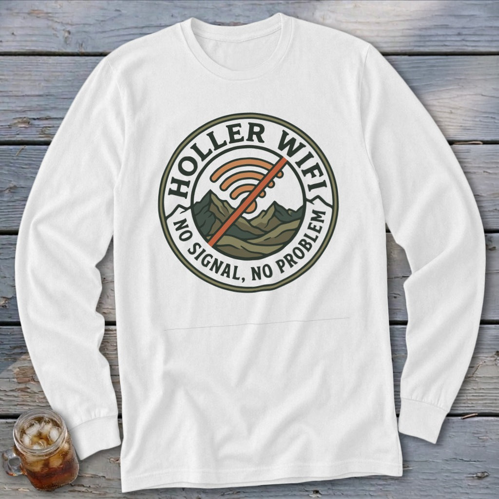 Holler Wifi Long Sleeve Tee