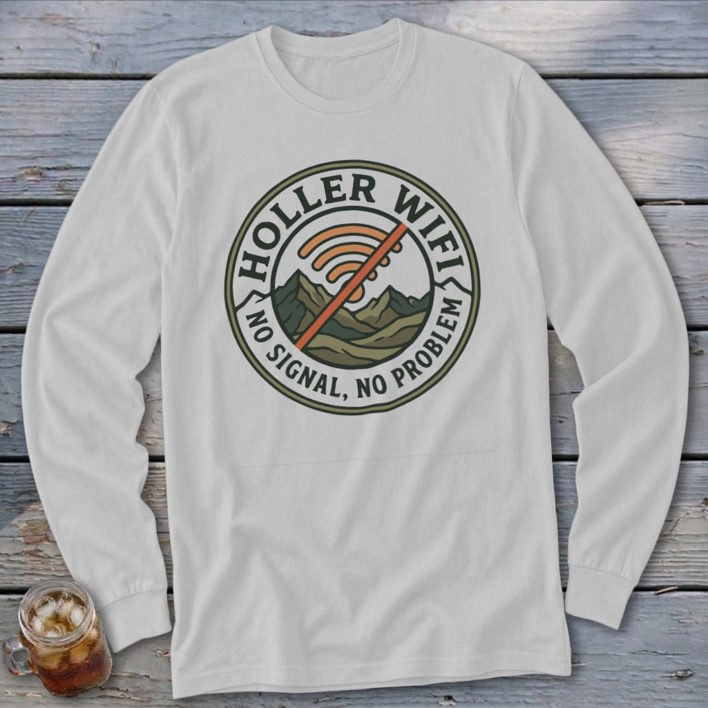Holler Wifi Long Sleeve Tee