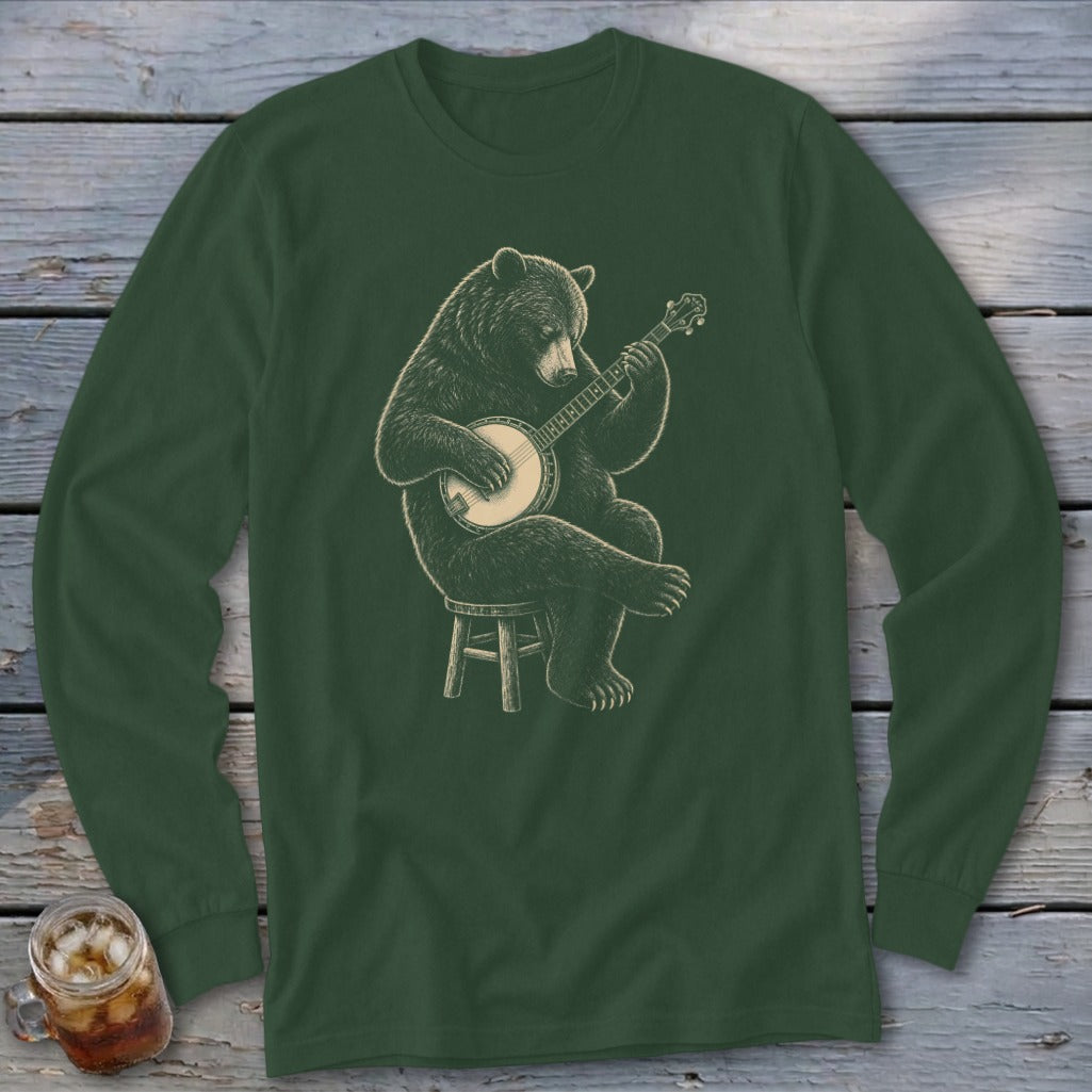 HollerBear Banjo Long Sleeve Tee