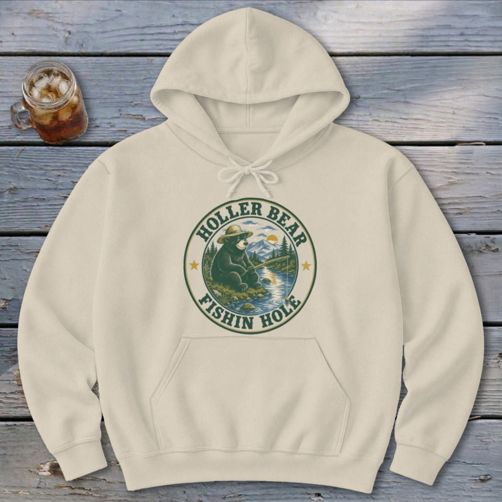 HollerBear Fishin Hole Hoodie
