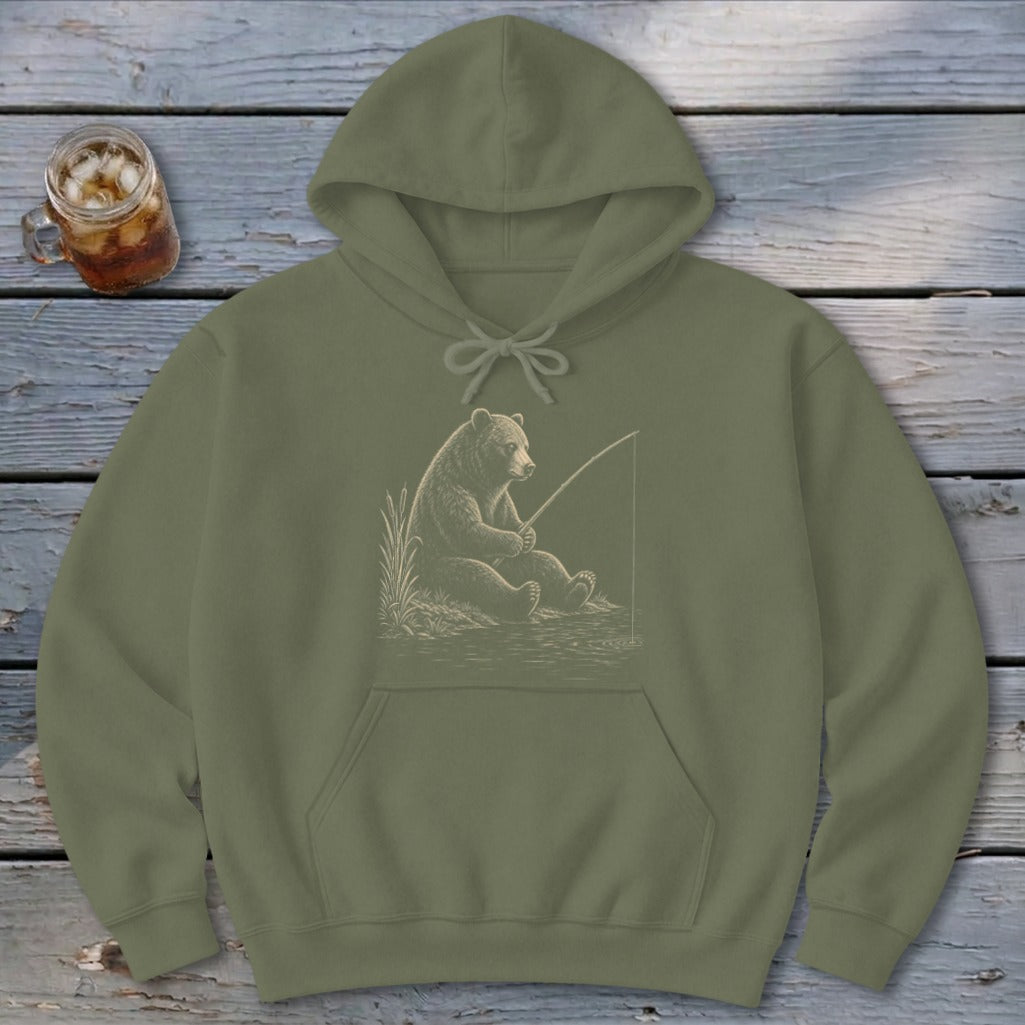 HollerBear Fishing Hoodie