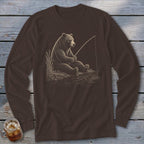 HollerBear Fishing Long Sleeve Tee