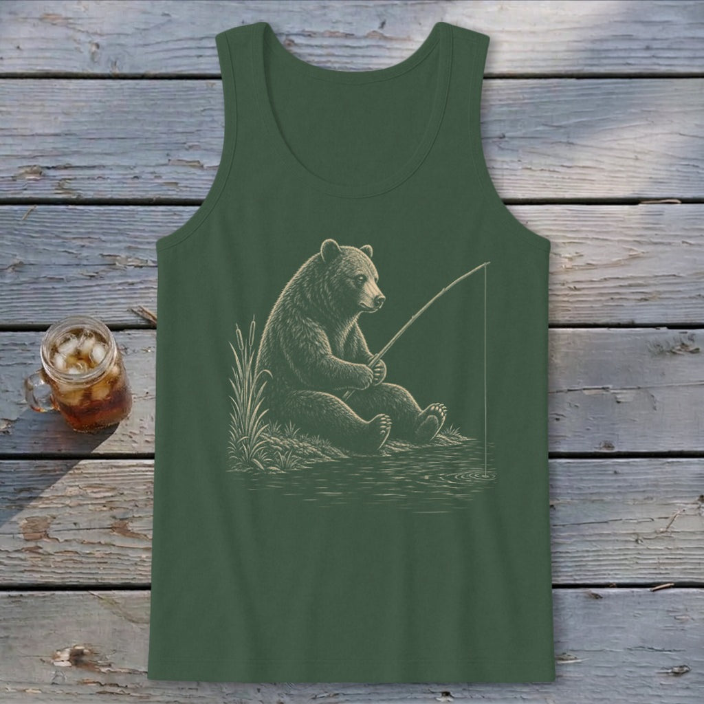 HollerBear Fishing Tank Top