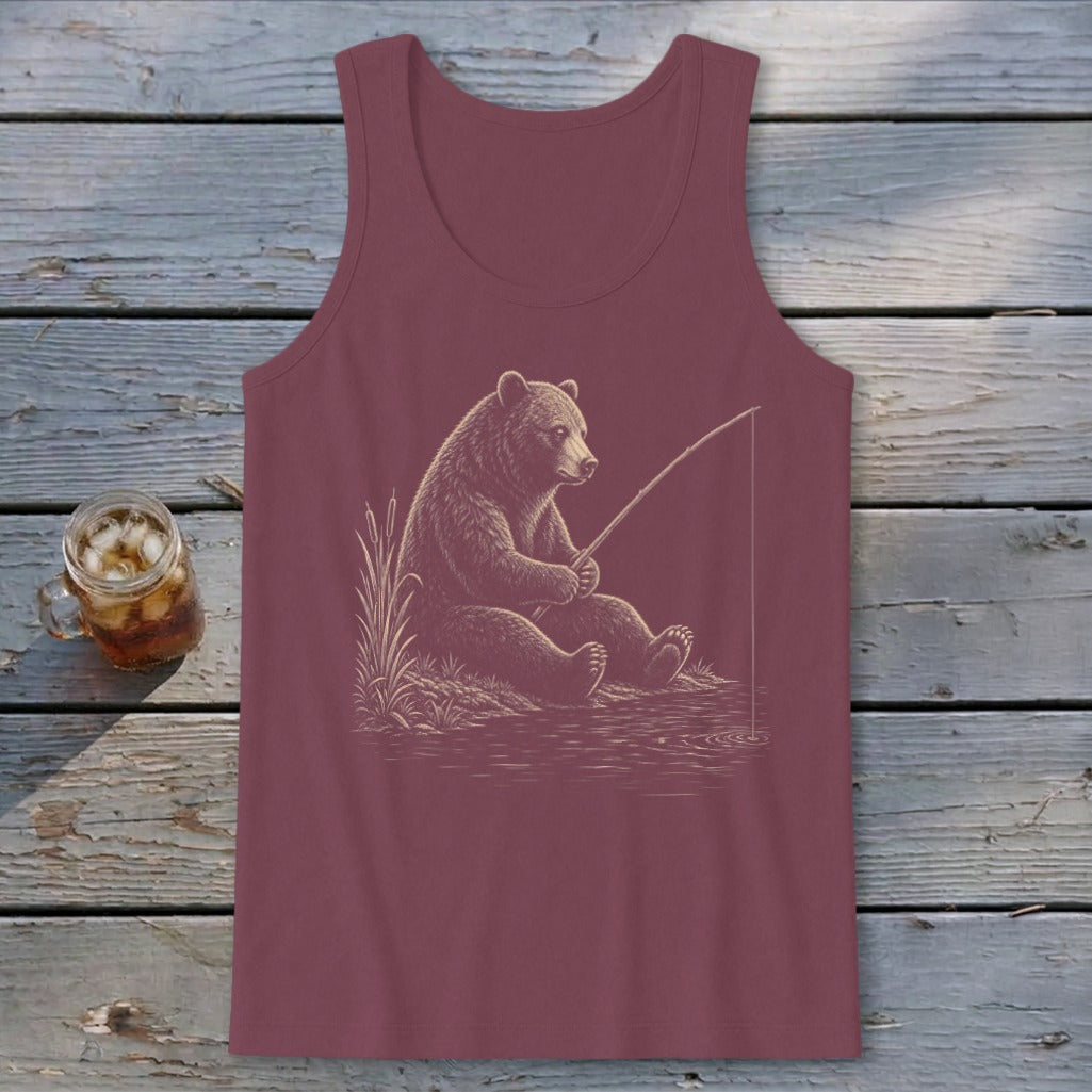 HollerBear Fishing Tank Top
