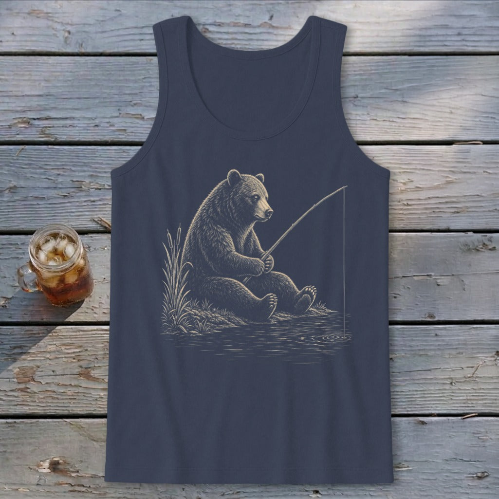 HollerBear Fishing Tank Top