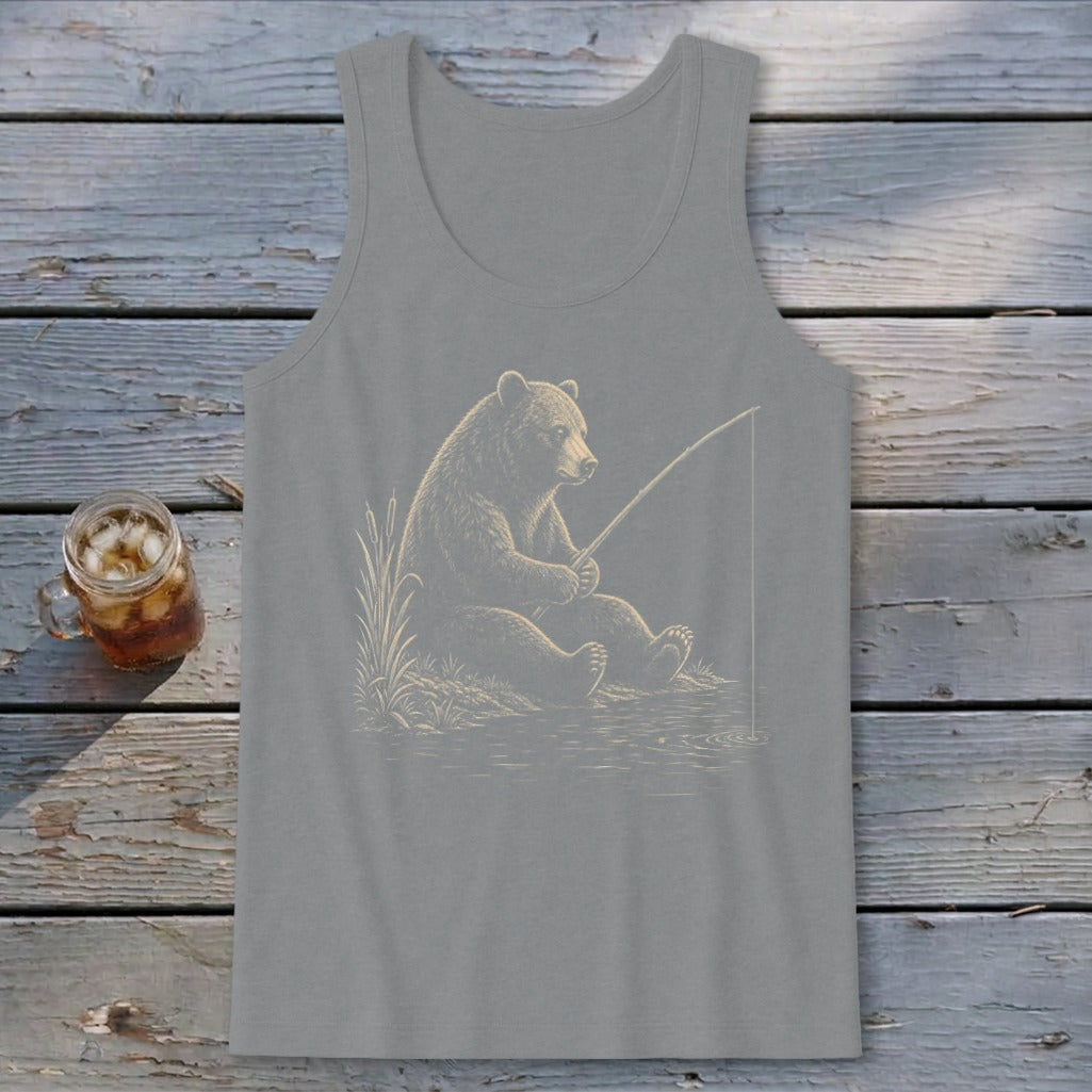 HollerBear Fishing Tank Top