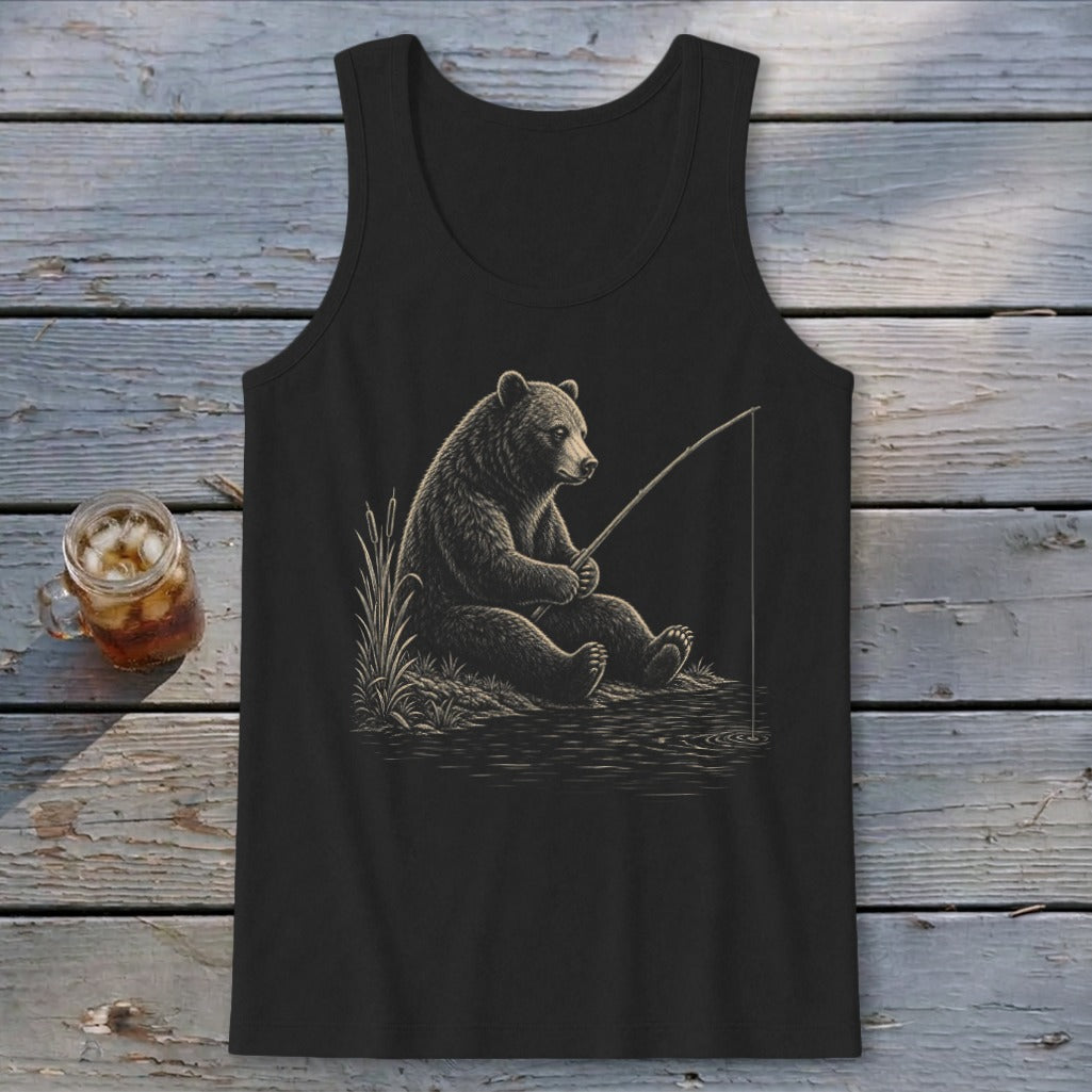 HollerBear Fishing Tank Top