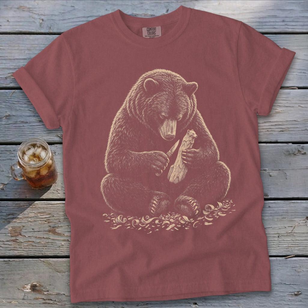 HollerBear Whittling Signature Tee