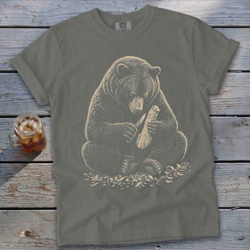 HollerBear Whittling Signature Tee