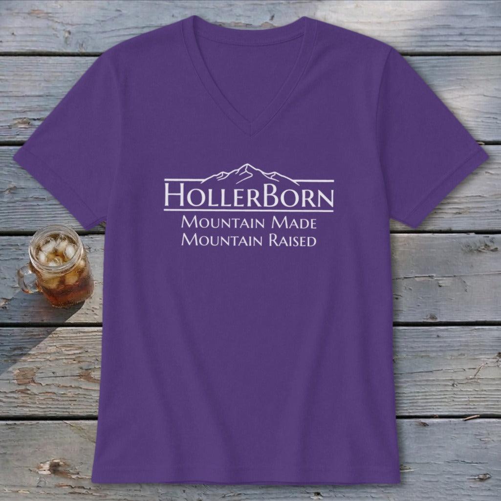 HollerBorn Logo V-neck