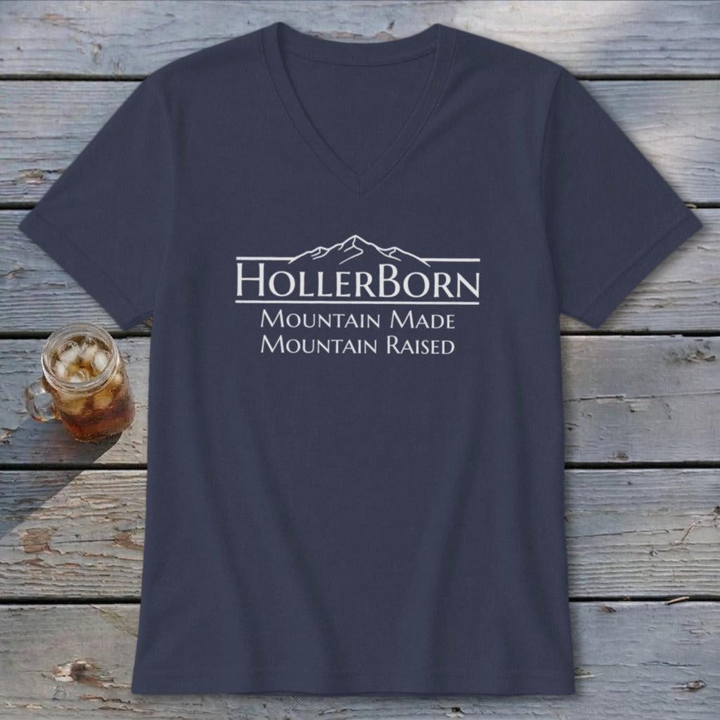 HollerBorn Logo V-neck