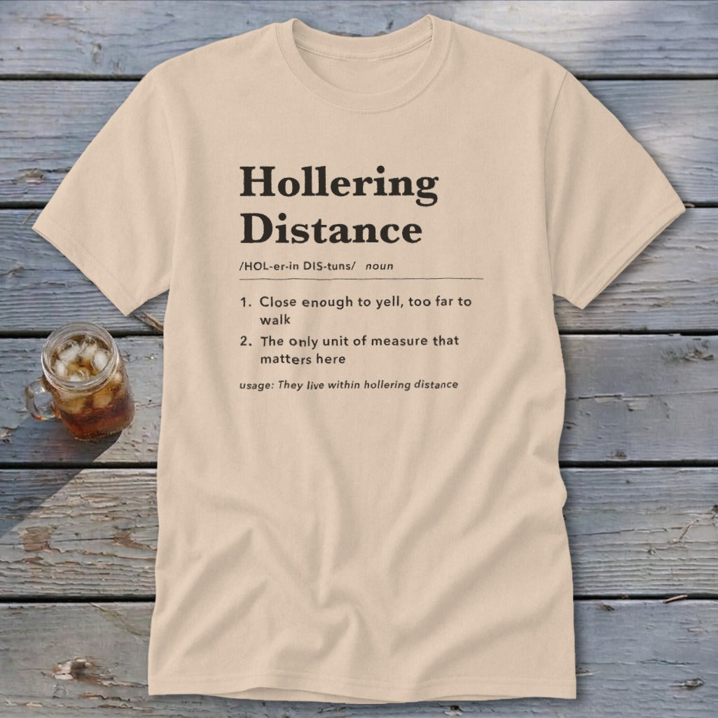 Hollering Distance Definition Classic Tee