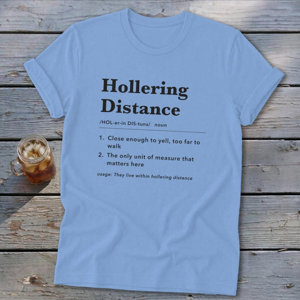 Hollering Distance Definition Softstyle Tee
