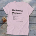 Hollering Distance Definition Softstyle Tee
