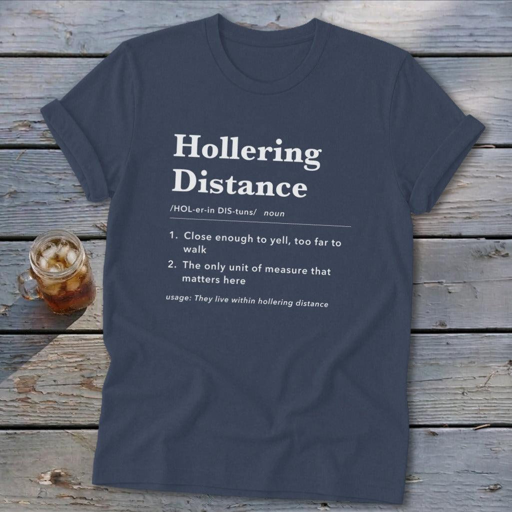 Hollering Distance Definition Softstyle Tee