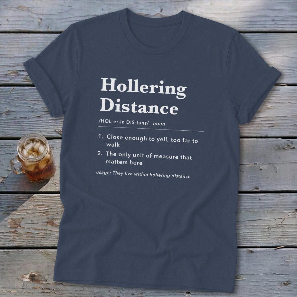Hollering Distance Definition Softstyle Tee
