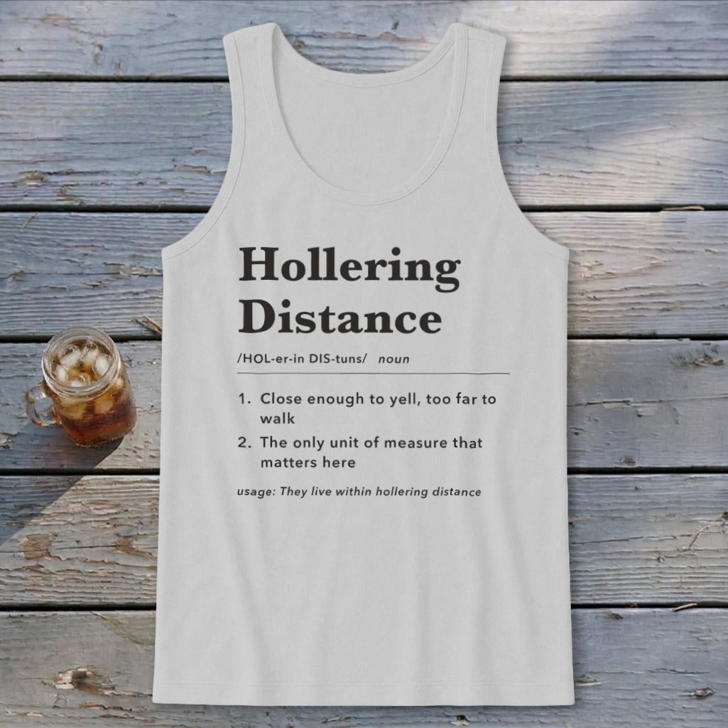 Hollering Distance Definition Tank Top