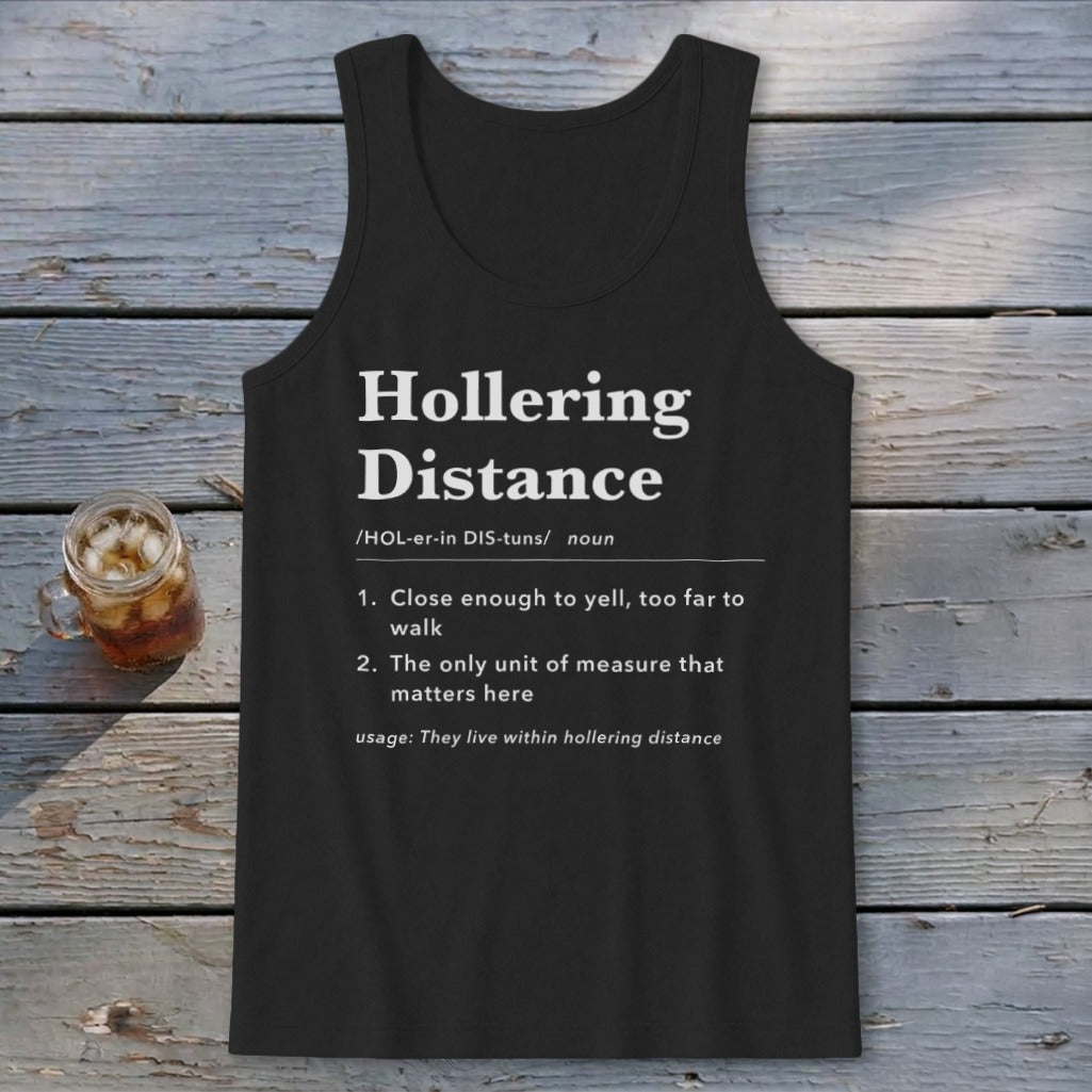 Hollering Distance Definition Tank Top