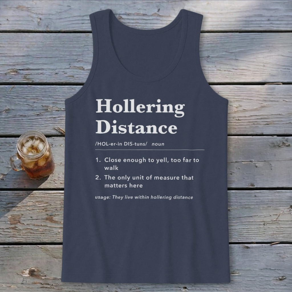 Hollering Distance Definition Tank Top