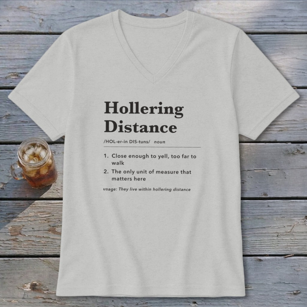 Hollering Distance Definition V-neck