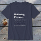 Hollering Distance Definition V-neck