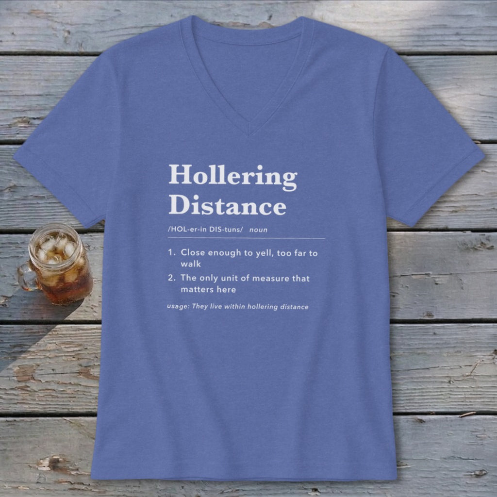 Hollering Distance Definition V-neck