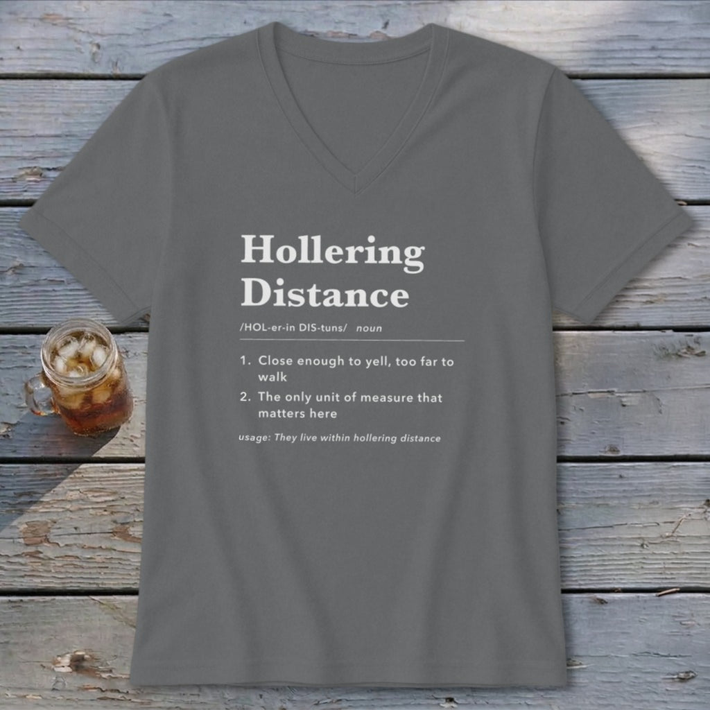 Hollering Distance Definition V-neck