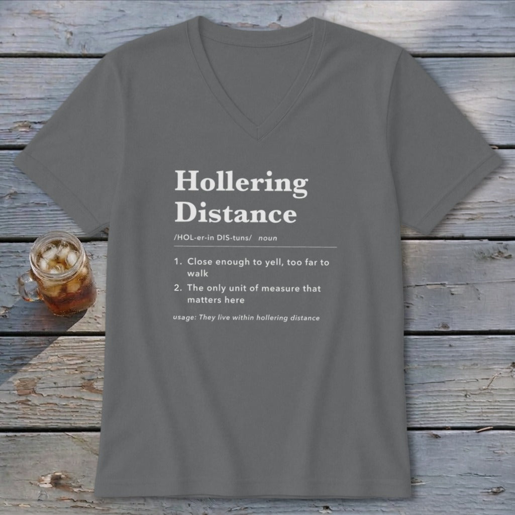 Hollering Distance Definition V-neck