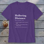 Hollering Distance Definition V-neck