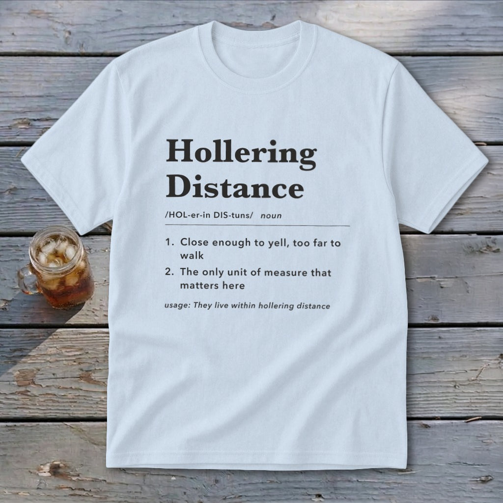 Hollering Distance Definition Youth Tee