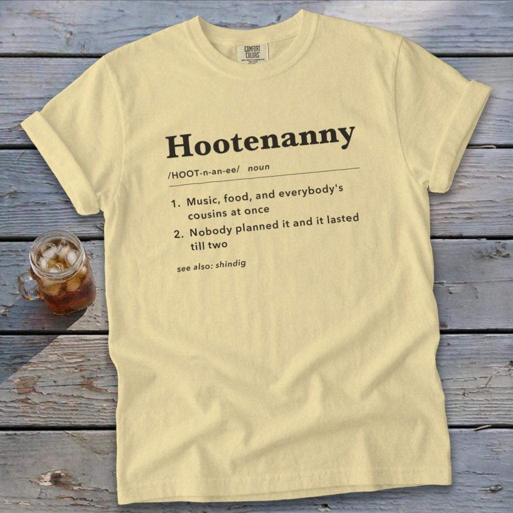 Hootenanny Definition Signature Tee