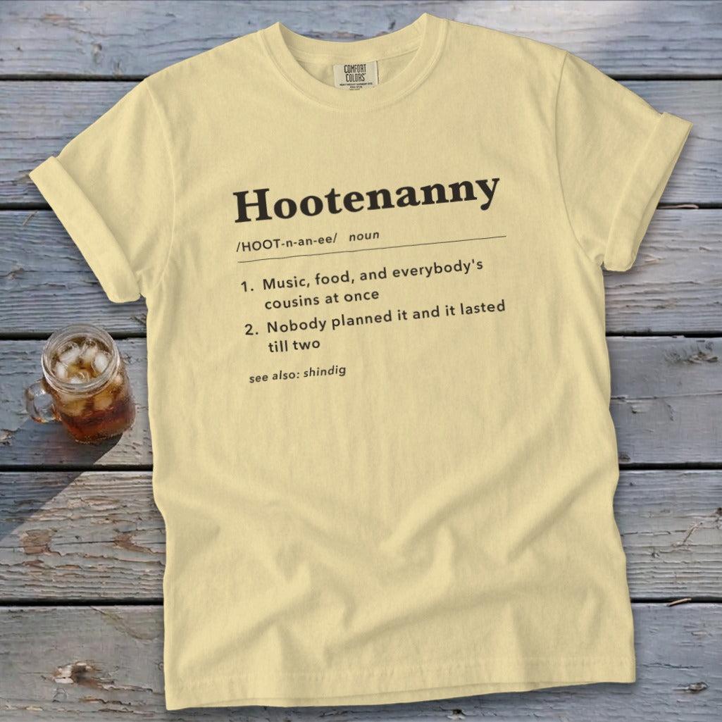 Hootenanny Definition Signature Tee