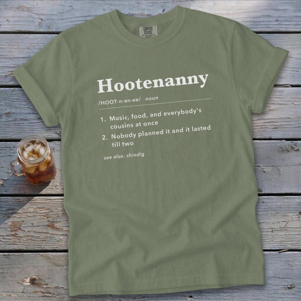 Hootenanny Definition Signature Tee